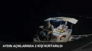 Aydın Açıklarında 2 Kişi Kurtarıldı