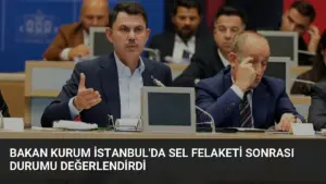 Bakan Kurum İstanbul’da Sel Felaketi Sonrası Durumu Değerlendirdi