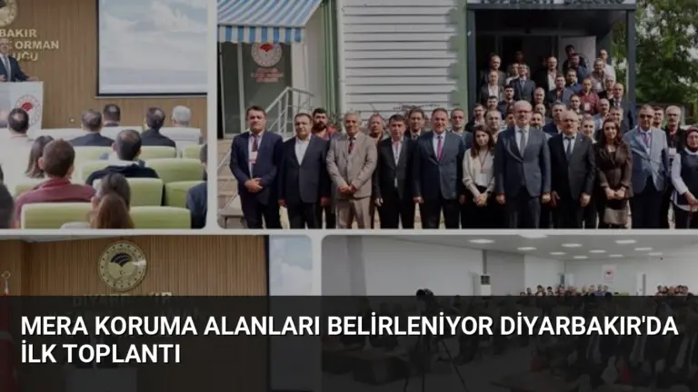 Mera Koruma Alanları Belirleniyor Diyarbakır’da İlk Toplantı